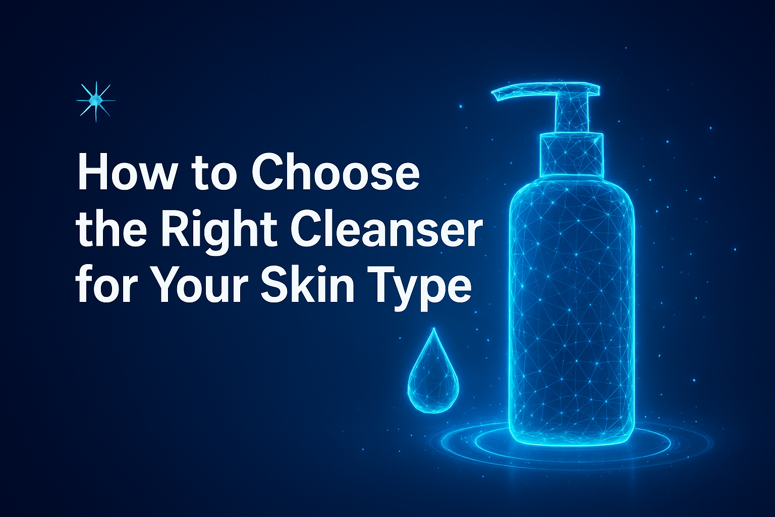 How to Choose the Right Cleanser for Your Skin Type ✨🧼