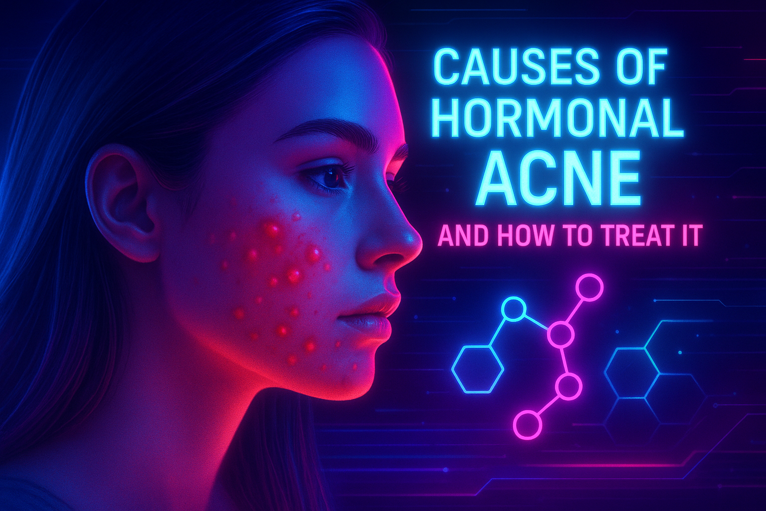 🌟 Causes of Hormonal Acne and How to Treat It 🌟