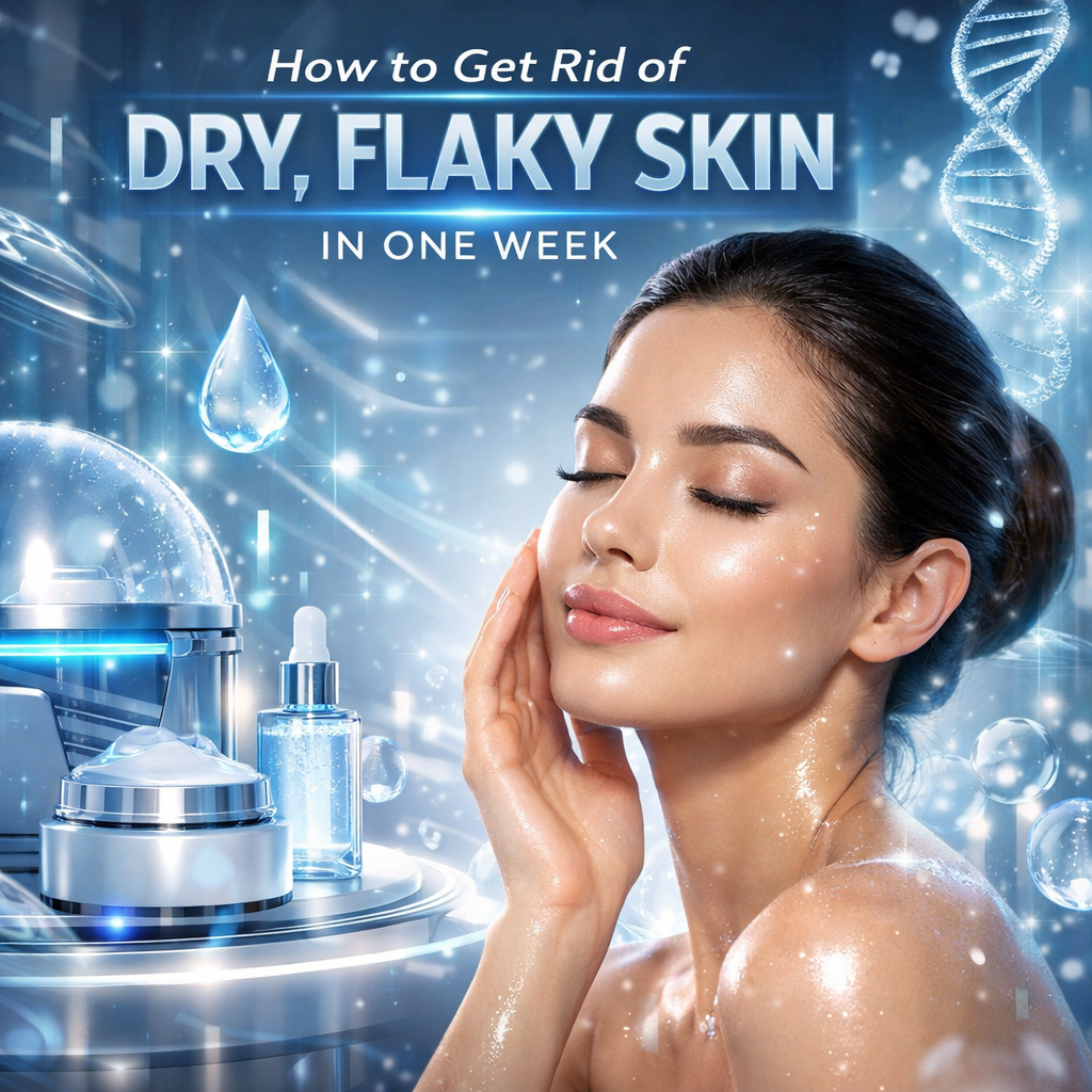 How to Get Rid of Dry, Flaky Skin in One Week 💧✨